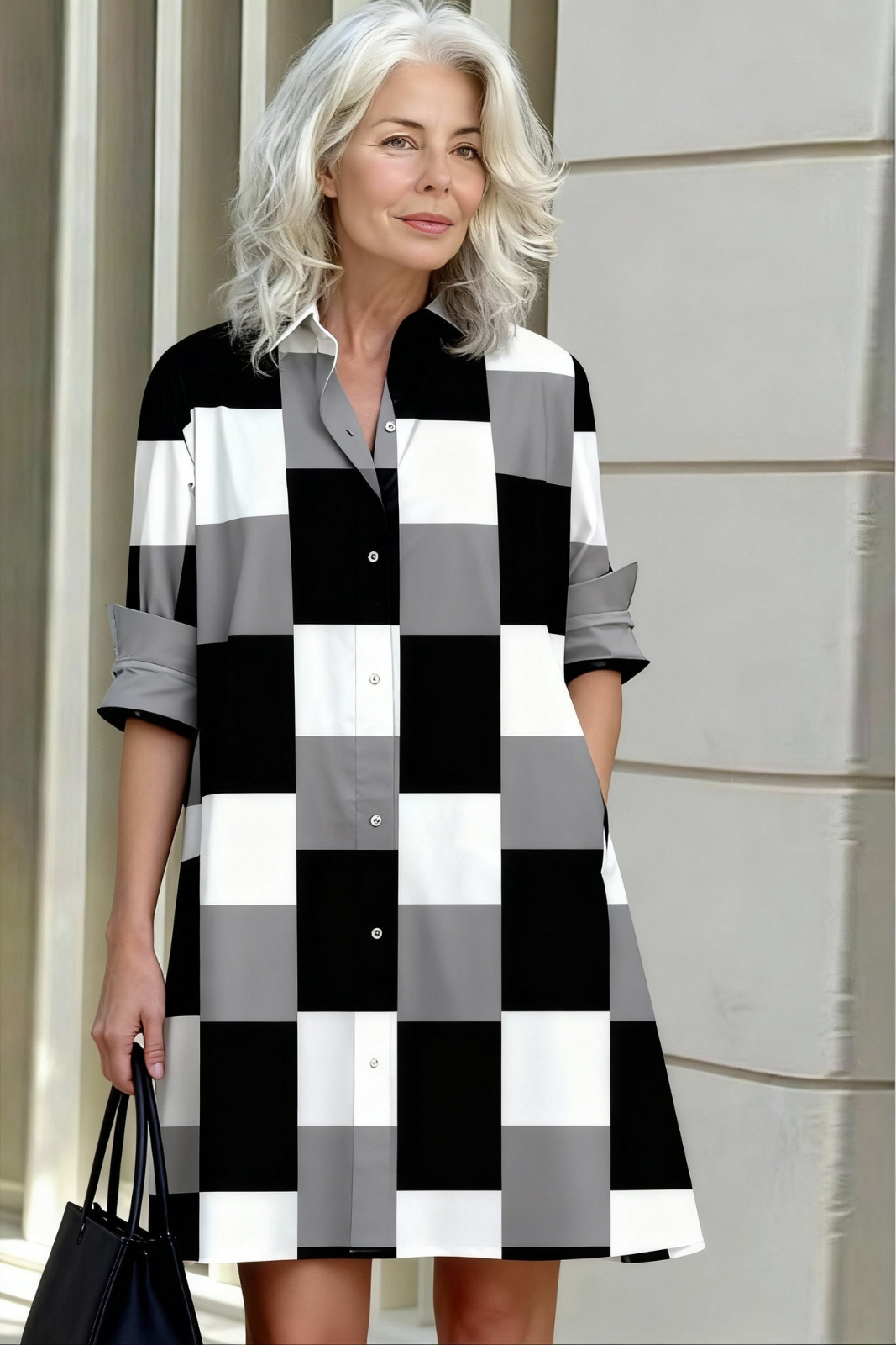 Serena™ Breathable Elegant Summer Shirt Dress