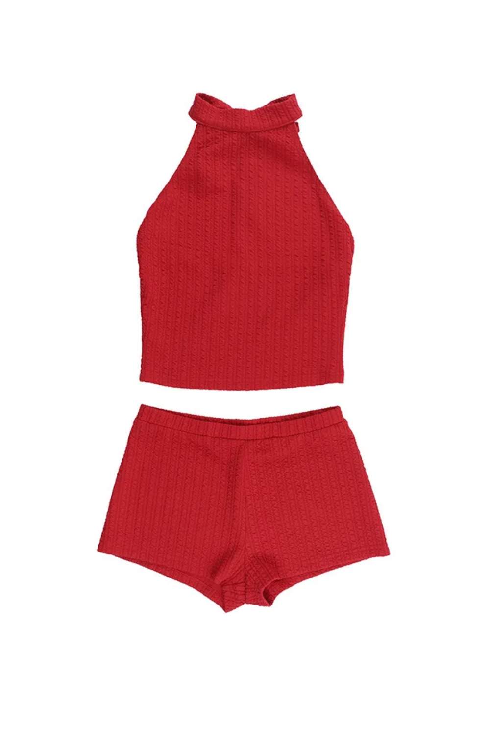 Liora Halterneck Knit Set